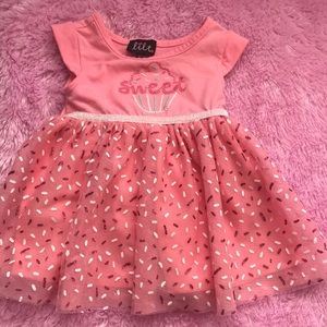 Pink lilt dress